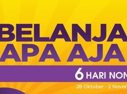 Spesial Pekan Gajian, Bisa Belanja Apa Aja Semuanya Diskon!
