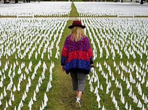240 Ribu Bendera Putih Jadi Tanda Penghormatan Korban COVID-19 di AS