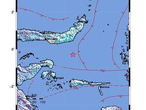 Gempa M 5,7 Guncang Bolaang Uki Sulut, Tak Berpotensi Tsunami