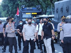 Kabareskrim hingga Kapolda Metro Pantau Demo di Patung Kuda