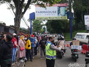 Hari Pertama Libur Panjang, Wisatawan Mulai Padati Wisata Lembang