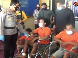 Akhirnya Komplotan Perampok Bersenpi yang Gasak Toko Emas di Jambi Ditangkap