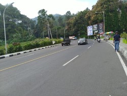 One Way Selesai, Lalin di Kawasan Puncak Bogor Kembali Normal Dua Arah