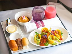 Maskapai Ini Sajikan Menu Khusus Vegan Buat Penumpang Bisnis