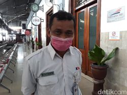 Puncak Kedatangan Penumpang Kereta Libur Panjang di Yogya Terjadi Semalam