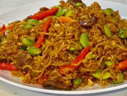 Yummy! Ini Resep Nasi Goreng Magelangan dengan Sate Ayam yang Lezat