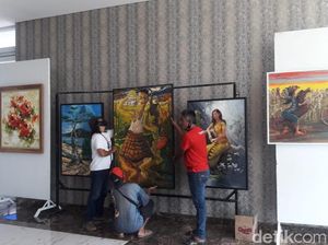 Kolaborasi dengan Hotel, Pelukis Banyuwangi Pameran Meski Pandemi COVID-19 Kolaborasi dengan Hotel, Pelukis Banyuwangi Pameran Meski Pandemi COVID-19
