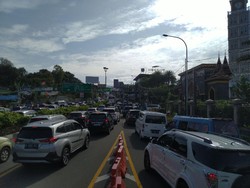 Jalur Puncak Bogor Macet Pagi Ini, Polisi Berlakukan One Way