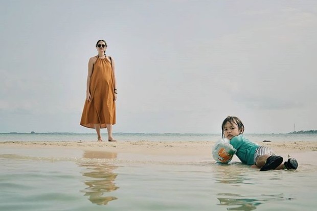 Sabai Dieter Morscheck ajak Bjorka liburan  saat pandemi