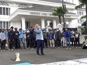 Hari Sumpah Pemuda, Mahasiswa Bandung Minta Omnibus Law Dibatalkan