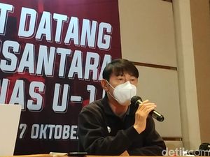 Mudik, Shin Tae-yong Pimpin Timnas U-19 Lagi Awal Desember