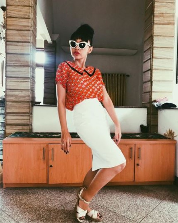 Aimee Sara/Instagram.com/aimeesaras gaya vintage ala aimee