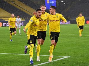 Hasil Liga Champions Grup F: Dortmund Menang, Lazio Imbang