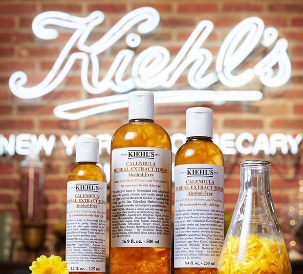 Calendula Herbal Extract Alcohol-Free Toner/ source: instagram.com/kiehlsid Calendula Herbal Extract Alcohol-Free Toner/ source: instagram.com/kiehlsid