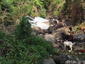 Busa yang Cemari Sungai di Pasuruan Berbahaya dan Beracun, Warga Was-was Busa yang Cemari Sungai di Pasuruan Berbahaya dan Beracun, Warga Was-was