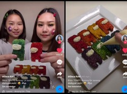 Kreatif! Netizen Ini Bikin Tempe Among Us Warna-warni