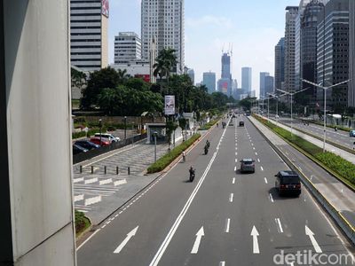 Libur Panjang, Jalan di Ibu Kota Lengang