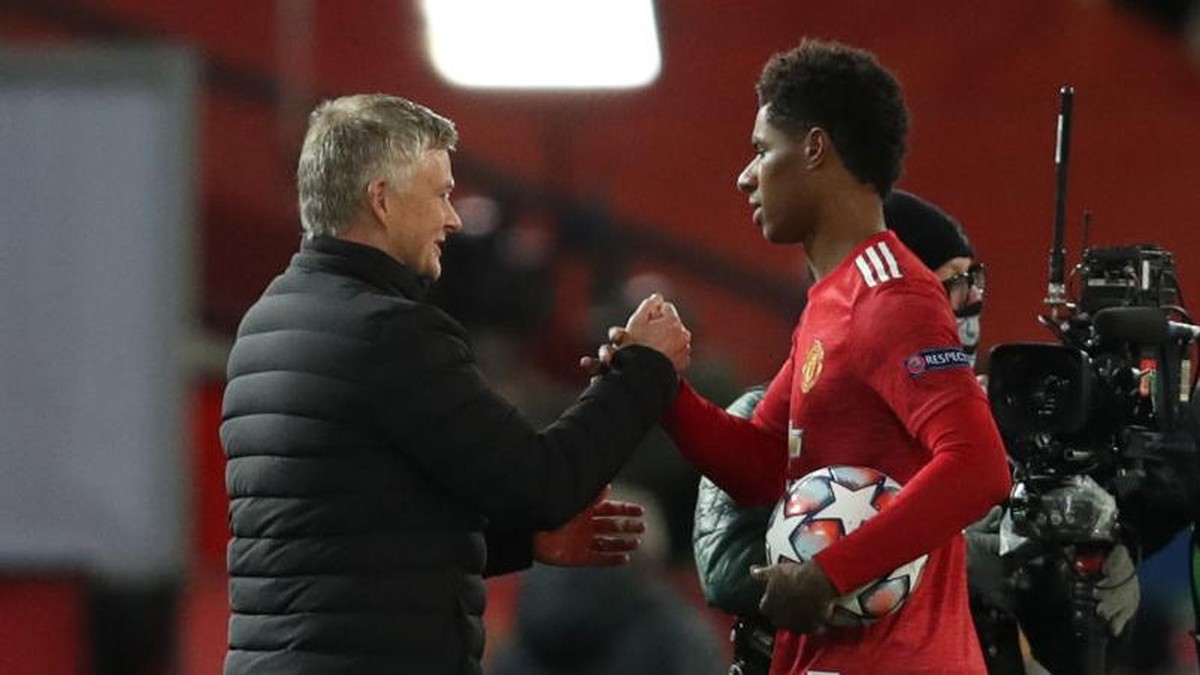 Hat-trick Kilat Marcus Rashford yang Pasti Bikin Ole Bangga. (Foto: Getty Images/Clive Brunskill)