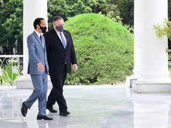 Menlu AS Mike Pompeo Juga Bertemu Jokowi di Istana Bogor