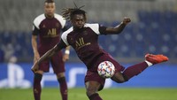 10. Moise Kean. Penyerang 21 tahun yang menjadi salah satu klien Raiola ini membela PSG dan punya estimasi valuasi 25 juta euro. (Foto: AP/Tolga Bozoglu)