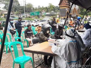 918 Wisatawan Jalani Rapid Test di Puncak Bogor, 50 Orang Reaktif
