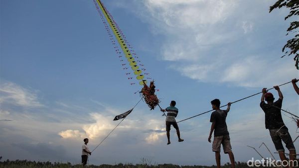 Wow! Layang-layang ini Bisa Terbangkan Manusia Lho