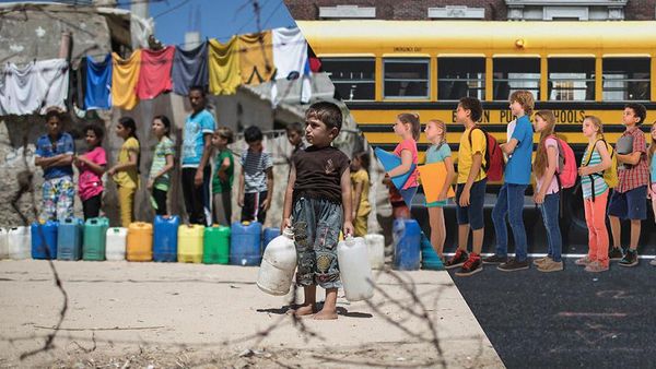 Perpaduan Dua Foto yang Bikin Hati Terenyuh