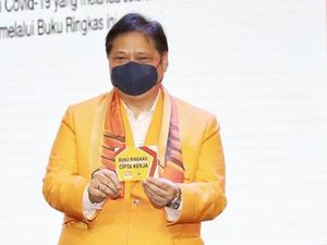 Airlangga Sebut UU Cipta Kerja untuk Pulihkan Ekonomi Nasional