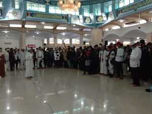 Video Massa di Medan Gelar Tablig Akbar Protes Pernyataan Macron