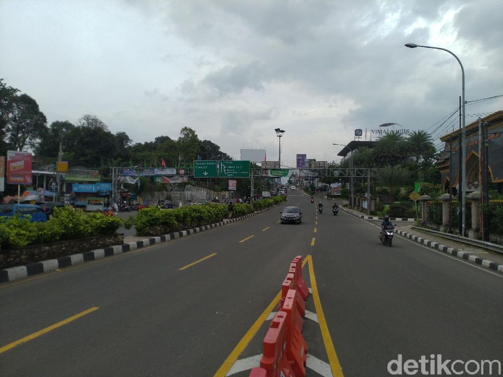 One Way Selesai, Jalur Puncak Bogor Kembali Normal Dua Arah-Lalin Lancar One Way Selesai, Jalur Puncak Bogor Kembali Normal Dua Arah-Lalin Lancar