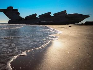 Rupa Monster Laut Kaspia, Pesawat Hibrida Saingan A380 Rupa Monster Laut Kaspia, Pesawat Hibrida Saingan A380