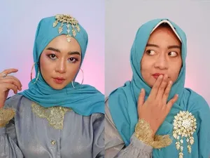 8 Inspirasi Makeup Halloween, Ada Makeup Jadi Bu Tejo