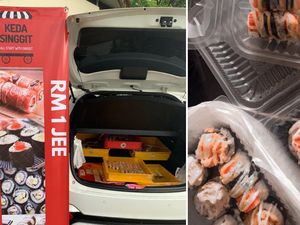 Mulia! Penjual Sushi Ini Sumbangkan 50 Buah Sushi Tiap Jumat