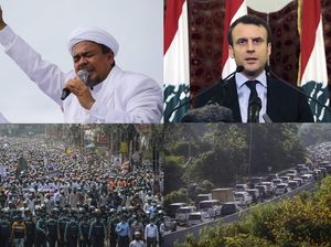Top 5 Foto Pekan Ini: Heboh Kepulangan Rizieq-Muslim Dunia Kecam Prancis Top 5 Foto Pekan Ini: Heboh Kepulangan Rizieq-Muslim Dunia Kecam Prancis