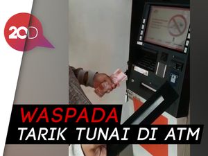 Waspadai Tarik Tunai di ATM, Duit Tak Keluar Terganjal Pelat Besi