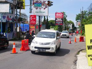 Puncak Arus Balik Libur Panjang di Lembang Terjadi Sabtu Sore-Malam