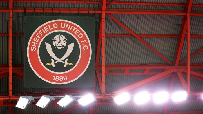 SHEFFIELD, ENGLAND - SEPTEMBER 27:  A general view inside Bramall Lane is seen prior to the Premier League match between Sheffield United and Leeds United at Bramall Lane on September 27, 2020 in Sheffield, England. Sporting stadiums around the UK remain under strict restrictions due to the Coronavirus Pandemic as Government social distancing laws prohibit fans inside venues resulting in games being played behind closed doors. (Photo by Alex Livesey/Getty Images)