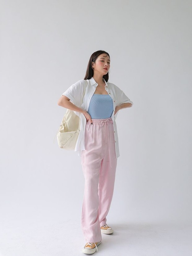 Stylenanda_korea/Instagram.com Gaya fashion dengan tube top