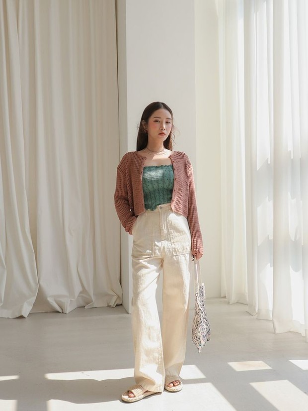 Stylenanda_korea/Instagram.com Gaya fashion dengan tube top