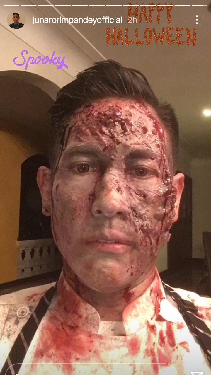Kostum Halloween Chef Juna