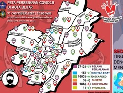 Meski Ada Tambahan 11 Kasus Baru, Kota Blitar Masih Bertahan di Zona Kuning