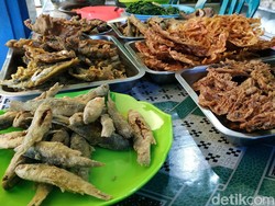 Gurih Kriuk Ikan Kali Khas Pacitan Jadi Lauk Nasi Tiwul yang Sedap