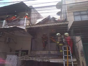 7 Rumah di Tambora Jakbar Hangus Akibat Kebakaran