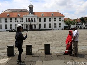 Begini Suasana Kota Tua di Hari Terakhir Libur Panjang