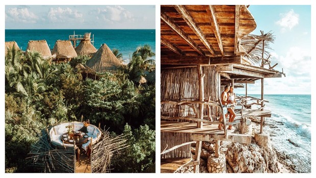 Meksiko/ Foto: Instagram.com/azulik Meksiko adalah salah satu destinasi honeymoon terfavorit di dunia tahun 2020