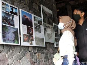 Puluhan Foto Erupsi Merapi Dipamerkan