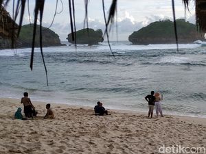 Gelombang Tinggi, BPBD Pacitan Imbau Wisatawan Jauhi Perairan
