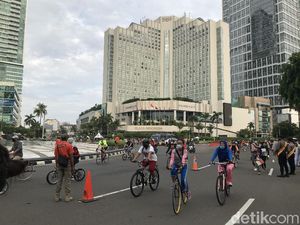 6 Titik Car Free Day Jakarta Dibuka Lagi, Simak Pengalihan Arusnya