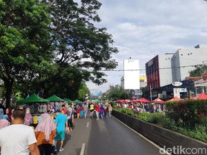 Warga Padati CFD di Masa PSBB Kota Serang Warga Padati CFD di Masa PSBB Kota Serang