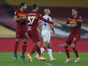 Spinazzola dan Pedro Bawa Roma Bungkam Fiorentina